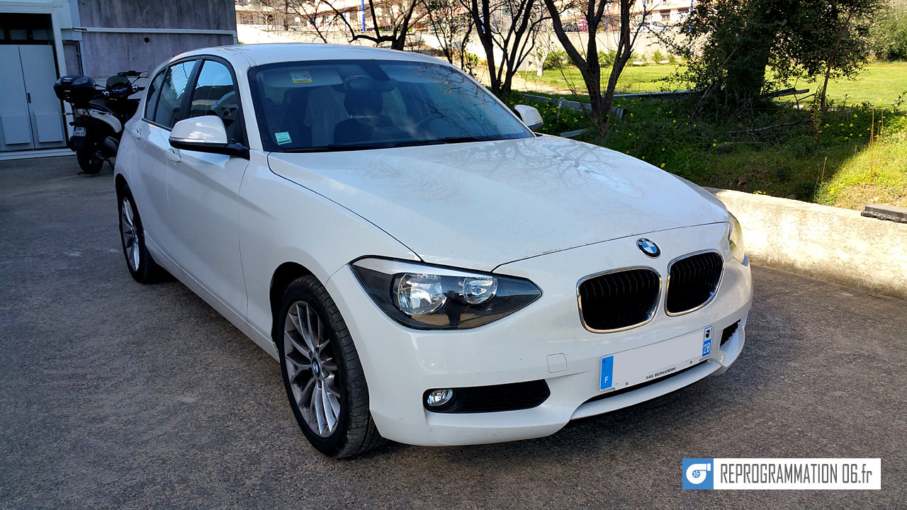 BMW F20 114D reprogrammation moteur